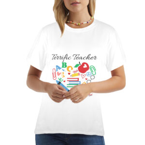 Teacher's Day T-Shirt Front Print (Ships to USA Only）