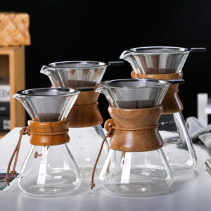 Hand Brewed Glass Coffee Pot