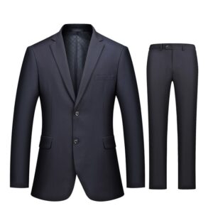 Business Casual Luxury Suit Men Slim Fit Suits