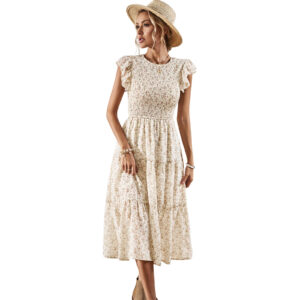 Elegant floral dressfor Teens and Small Women