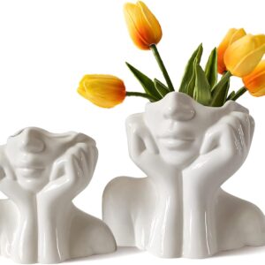 Human Body Ceramic Vase