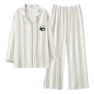 Pure cotton couple pajamas home suit set