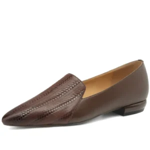 Slip On Vintage Pointed Toe Women Shoe