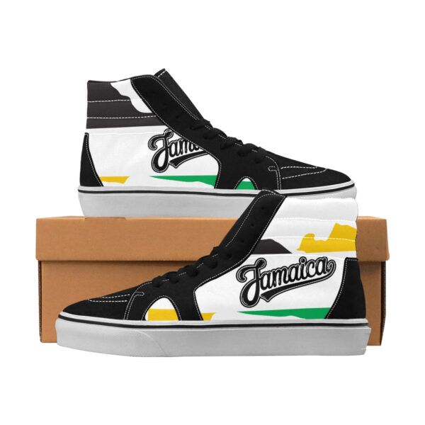 Jamaican High Top Canvas Men Shoes - Image 8