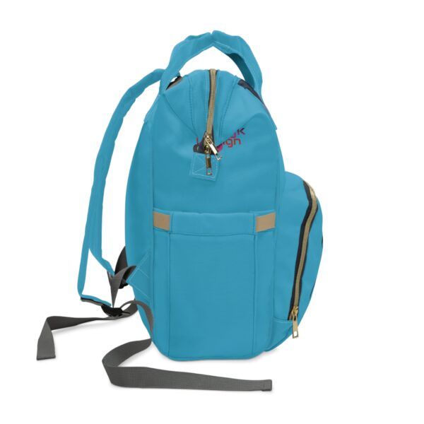 Teal Multifunctional Backpack - Image 4