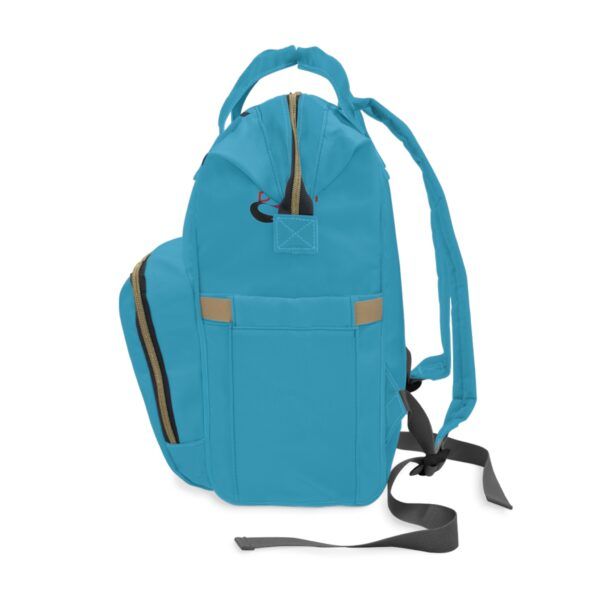 Teal Multifunctional Backpack - Image 3
