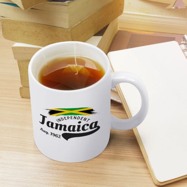 White Jamiacan Mug - Image 5