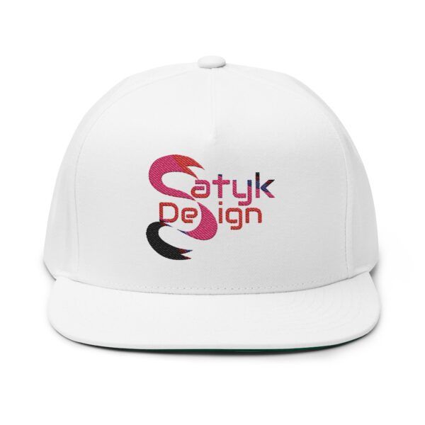 Flat Bill Cap (Embroidery)