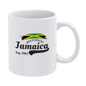 White Jamiacan Mug