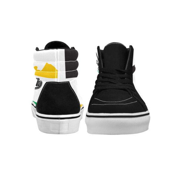Jamaican High Top Canvas Men Shoes - Image 7
