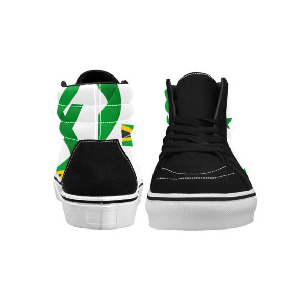 Jamaican High Top Canvas Men Shoes - Image 3