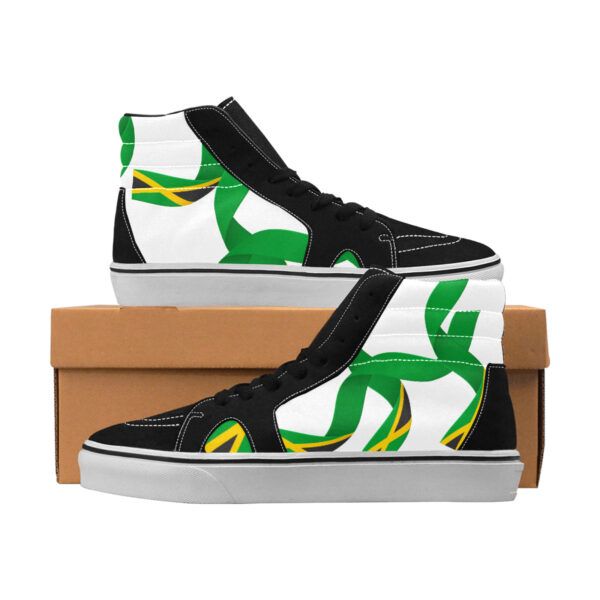 Jamaican High Top Canvas Men Shoes - Image 4