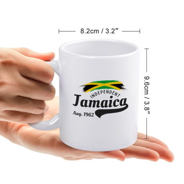 White Jamiacan Mug - Image 4