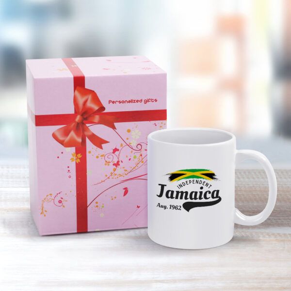 White Jamiacan Mug - Image 3
