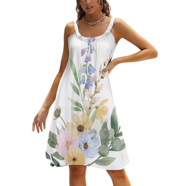 Casual Floral Dress - Image 15