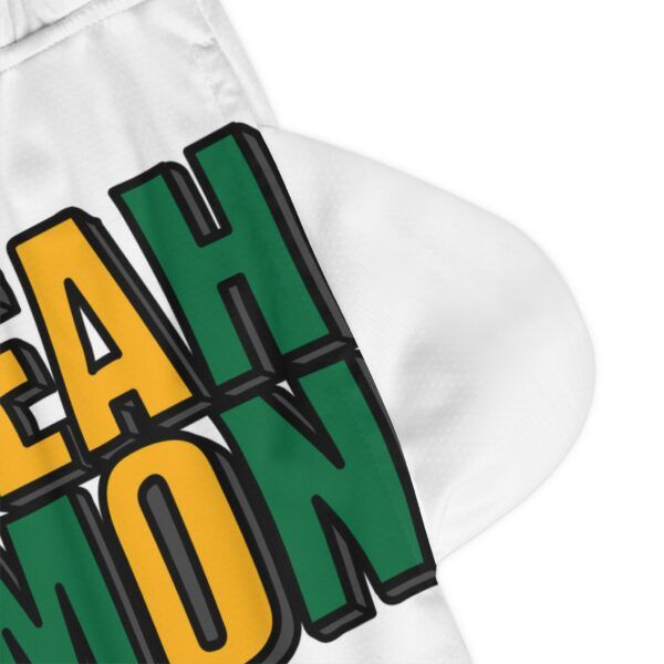 Yeah Mon Basketball Rib Shorts - Image 3