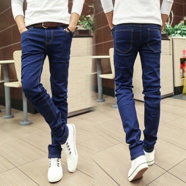 Men Denim Sportswear Jeans - Image 4