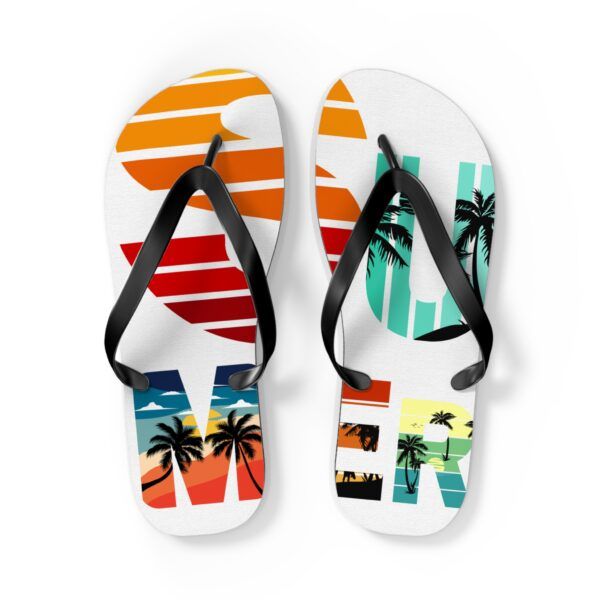 Colorful Summer Flip Flops