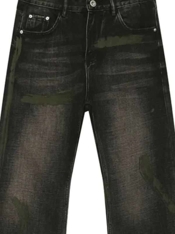 Men's Bootcut Jeans Pants with Pockets
