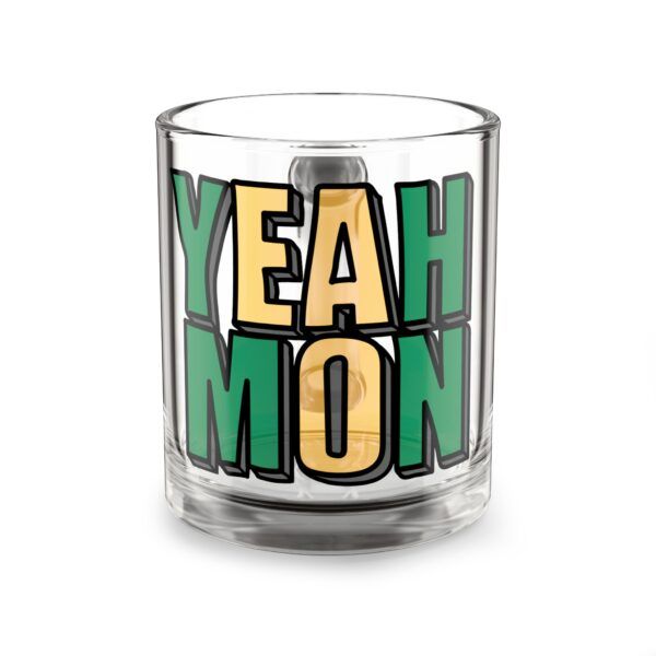 Fun & Colorful Glass Mug, 10oz