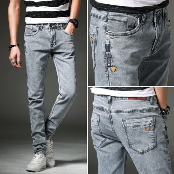 Men Distressed Skinny Denim Jeans - Image 14