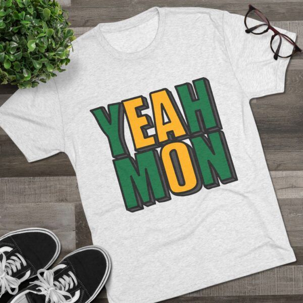 Yeah Mon Unisex Tee for Chill Days - Image 3
