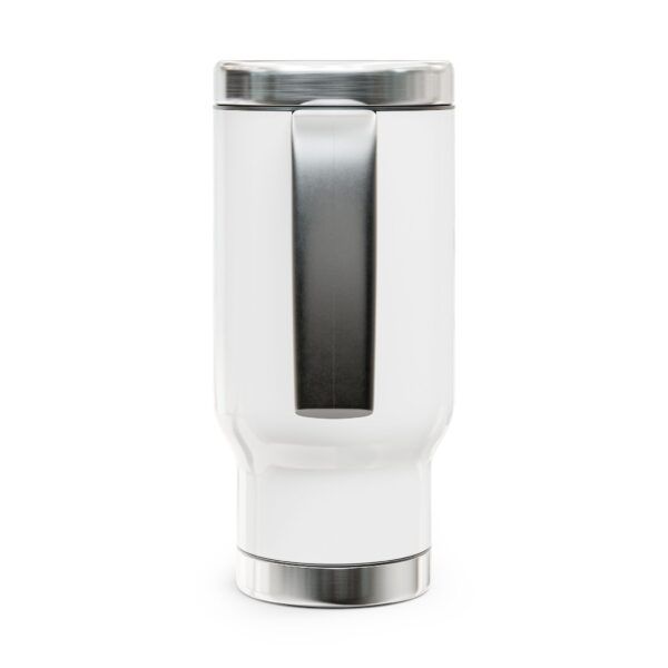 Yeah Mon Travel Mug with Handle, 14oz - Image 2