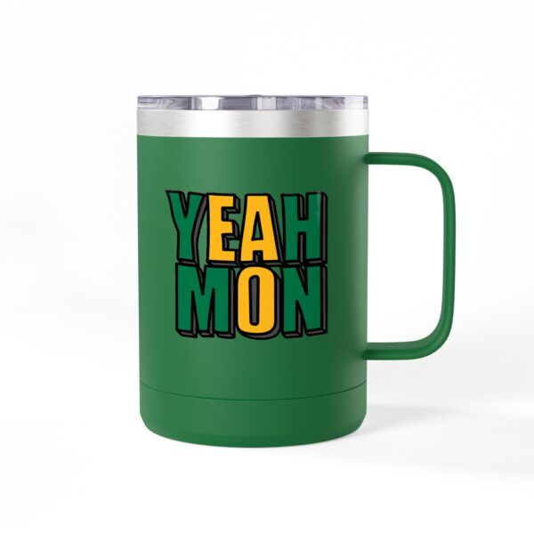 Yeah Mon Coffee Mug Tumbler, 15oz - Image 7