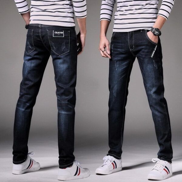 Men Distressed Skinny Denim Jeans - Image 17