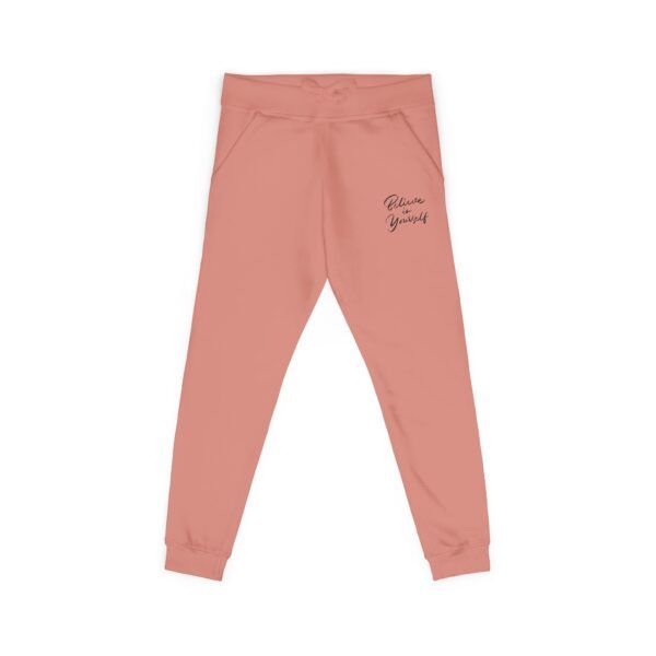 Cozy Embroidered Fleece Sweatpants - Image 2