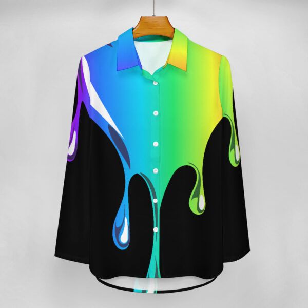 Multi-color Water Drop Blouse - Image 6