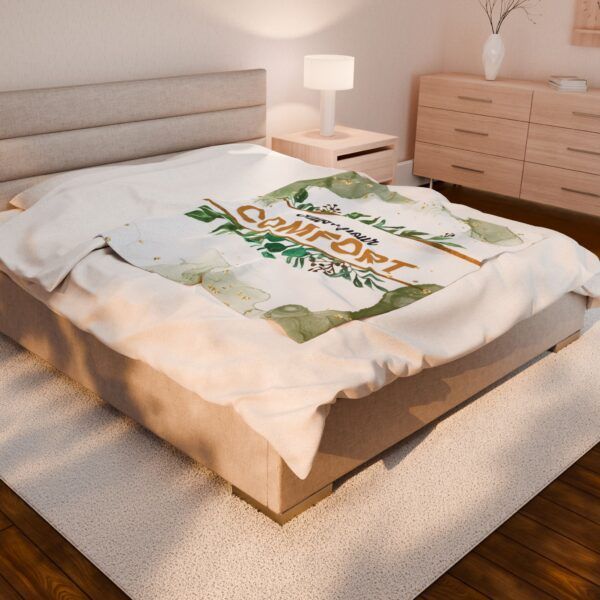 Velveteen Plush Blanket Savor Your Comfort - Image 3