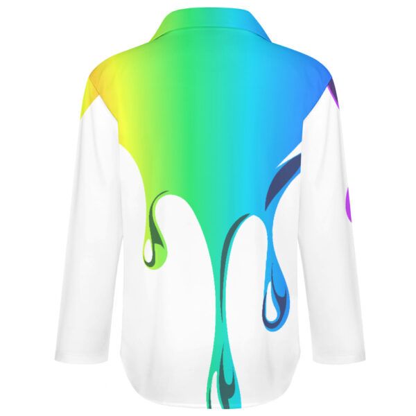 Multi-color Water Drop Blouse - Image 4