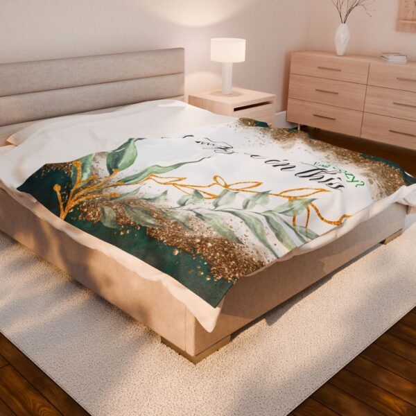 Cozy Velveteen Plush Blanket, Snuggle in This - Image 7