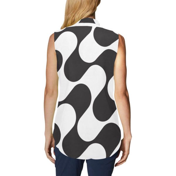 Classic Sleeveless Blouse - Image 2