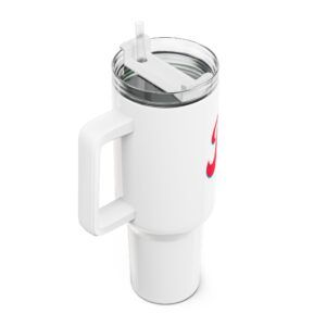 Rose Print Insulated Tumbler for Hot & Cold Beverages - Image 3