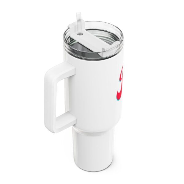 Rose Print Insulated Tumbler for Hot & Cold Beverages - Image 3