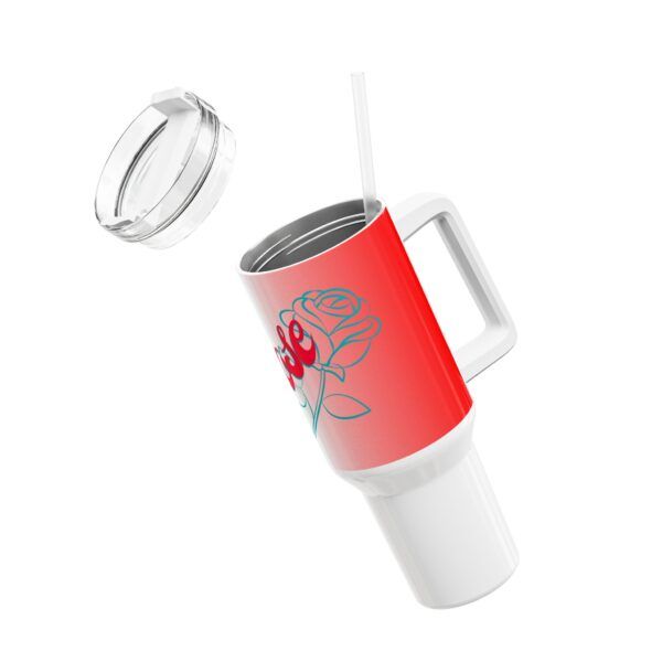 Stylish Rose Tumbler, 40oz - Image 5