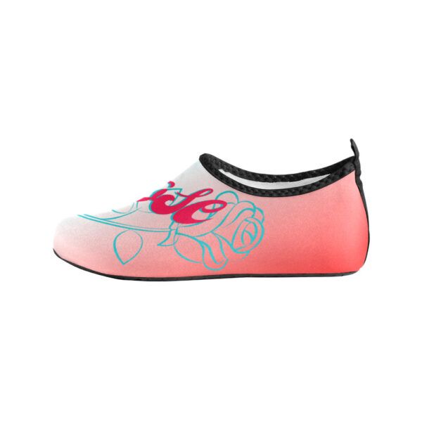 Kid's Rose Aqua Shoes - Image 1