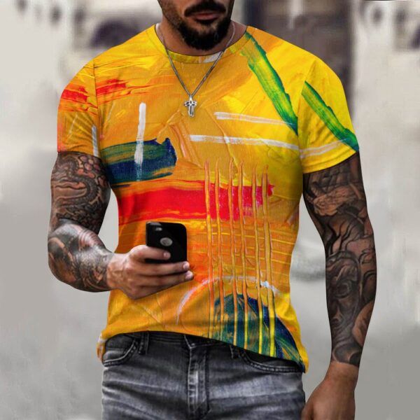 Men's Cotton T-shirt - Image 2