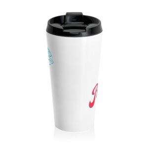 Rose DesignTravel Mug - Image 2