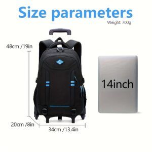Heavy-Duty 7.4gal Backpack with Detachable Wheel