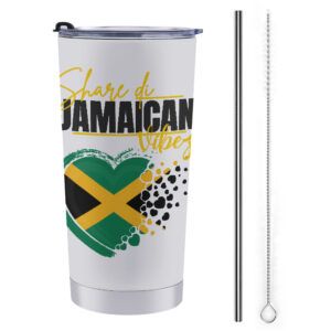 Jamaican Vibez Travel Coffee Mug 20 Oz